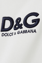 تي شيرت بطبعة شعار حرفي DG